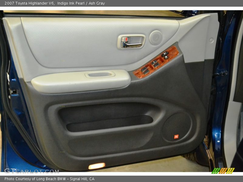 Indigo Ink Pearl / Ash Gray 2007 Toyota Highlander V6
