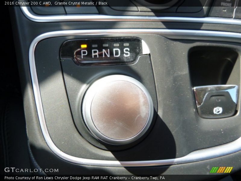 Granite Crystal Metallic / Black 2016 Chrysler 200 C AWD