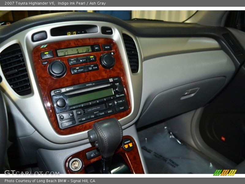 Indigo Ink Pearl / Ash Gray 2007 Toyota Highlander V6