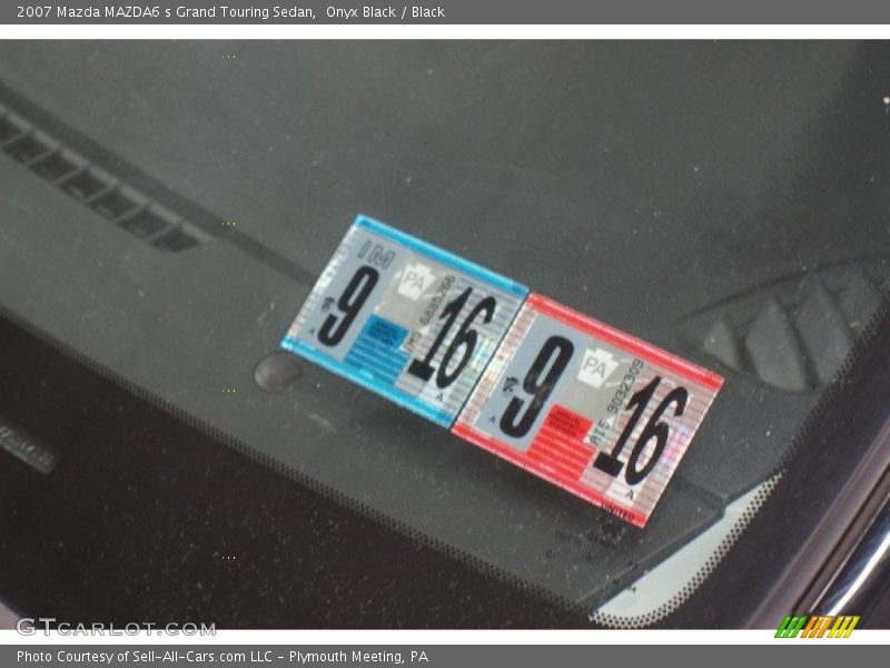 Onyx Black / Black 2007 Mazda MAZDA6 s Grand Touring Sedan