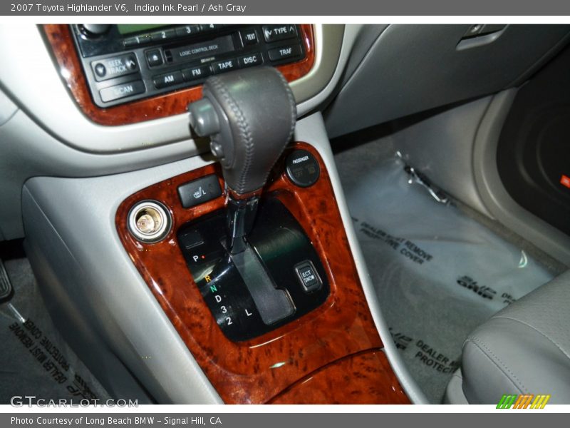 Indigo Ink Pearl / Ash Gray 2007 Toyota Highlander V6