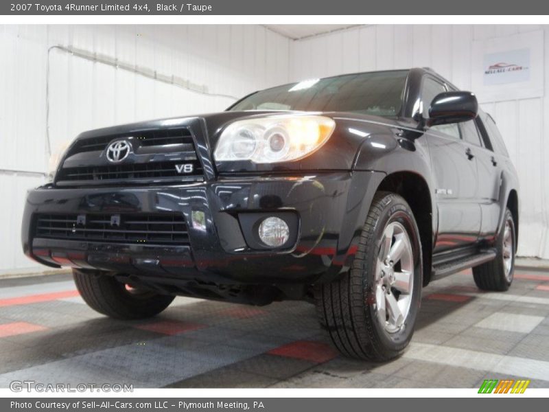 Black / Taupe 2007 Toyota 4Runner Limited 4x4
