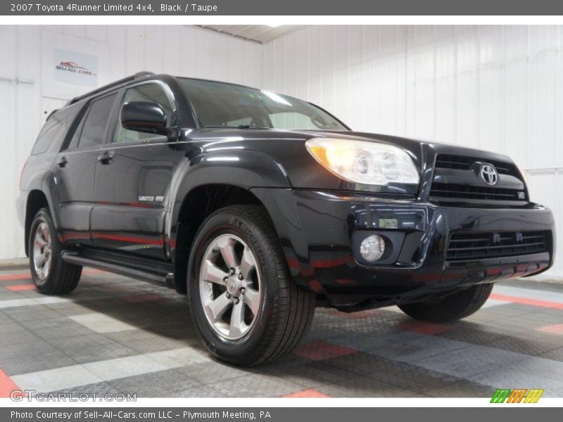 Black / Taupe 2007 Toyota 4Runner Limited 4x4