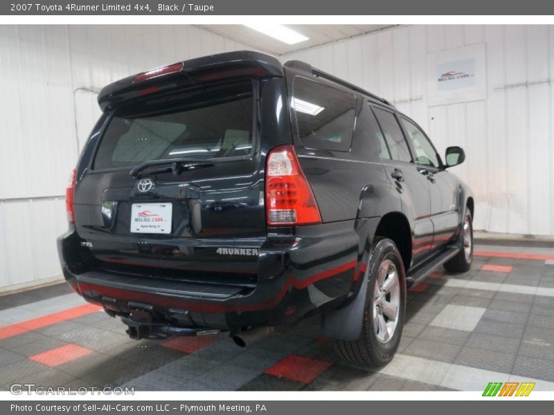 Black / Taupe 2007 Toyota 4Runner Limited 4x4