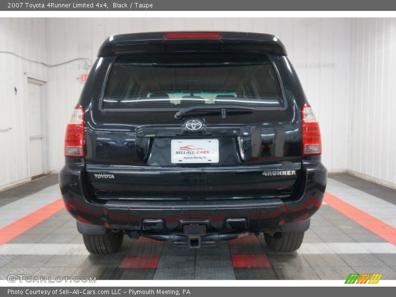 Black / Taupe 2007 Toyota 4Runner Limited 4x4