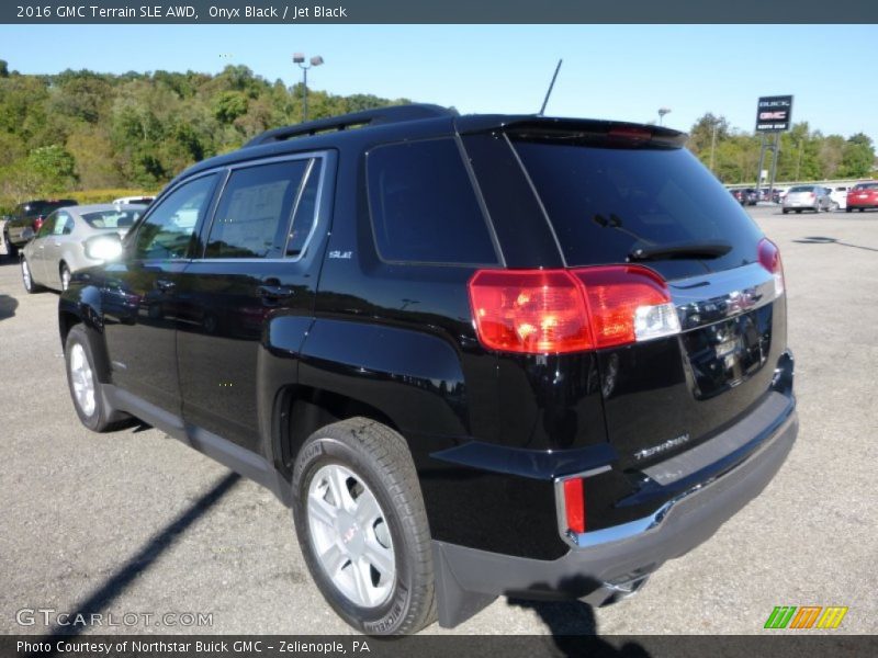 Onyx Black / Jet Black 2016 GMC Terrain SLE AWD