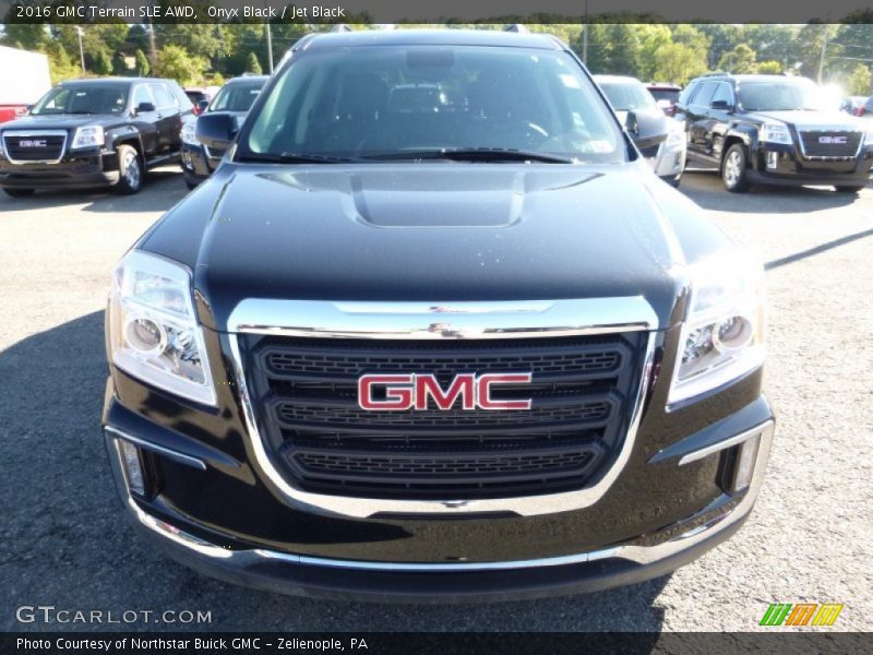 Onyx Black / Jet Black 2016 GMC Terrain SLE AWD