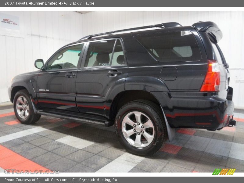Black / Taupe 2007 Toyota 4Runner Limited 4x4