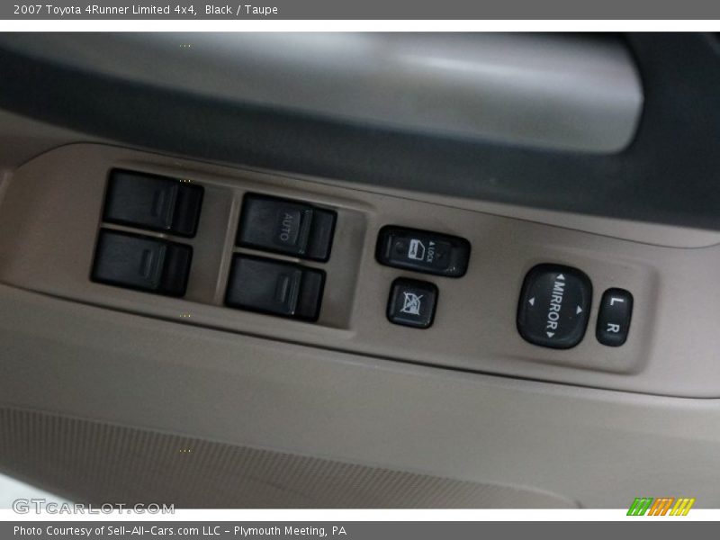 Black / Taupe 2007 Toyota 4Runner Limited 4x4