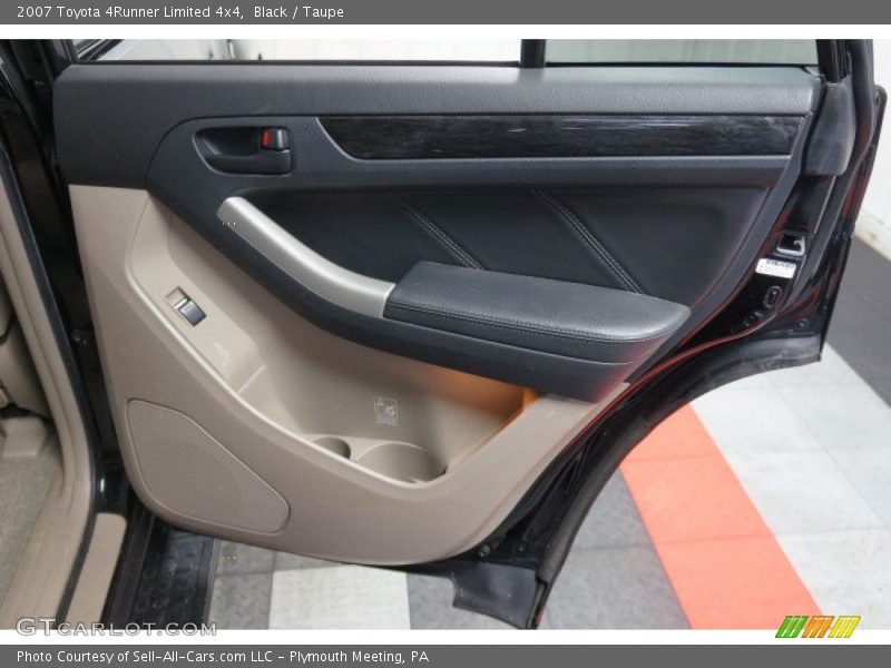 Black / Taupe 2007 Toyota 4Runner Limited 4x4