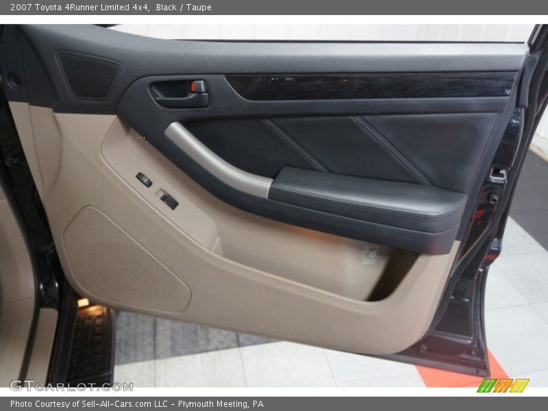 Black / Taupe 2007 Toyota 4Runner Limited 4x4