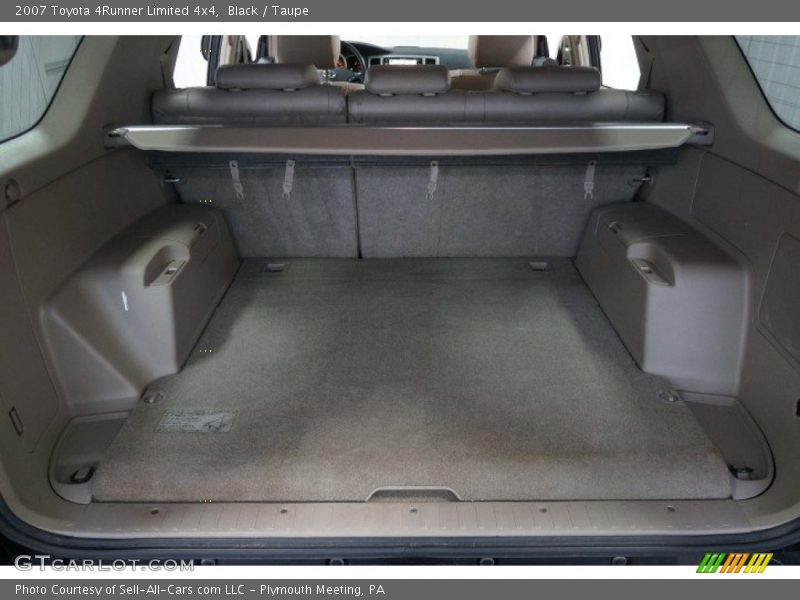 Black / Taupe 2007 Toyota 4Runner Limited 4x4