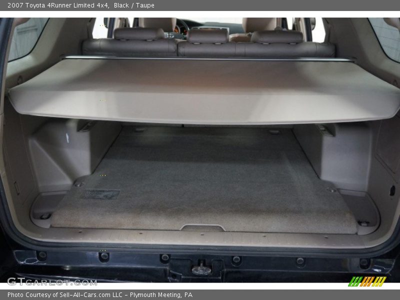 Black / Taupe 2007 Toyota 4Runner Limited 4x4