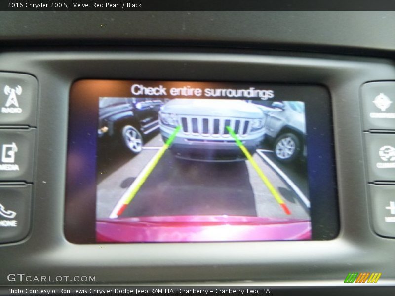 Velvet Red Pearl / Black 2016 Chrysler 200 S