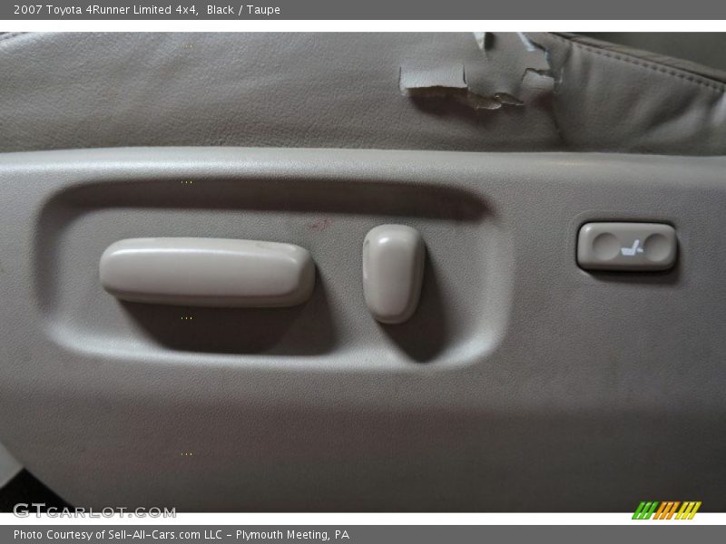 Black / Taupe 2007 Toyota 4Runner Limited 4x4