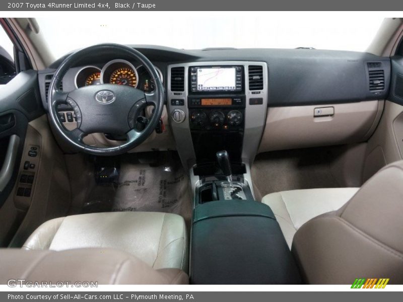 Black / Taupe 2007 Toyota 4Runner Limited 4x4