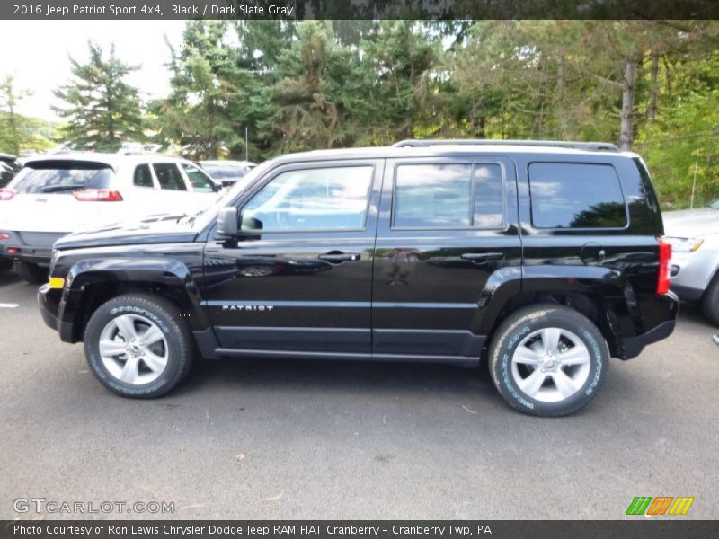 Black / Dark Slate Gray 2016 Jeep Patriot Sport 4x4