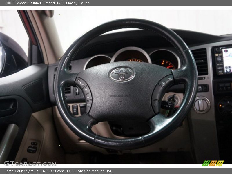 Black / Taupe 2007 Toyota 4Runner Limited 4x4