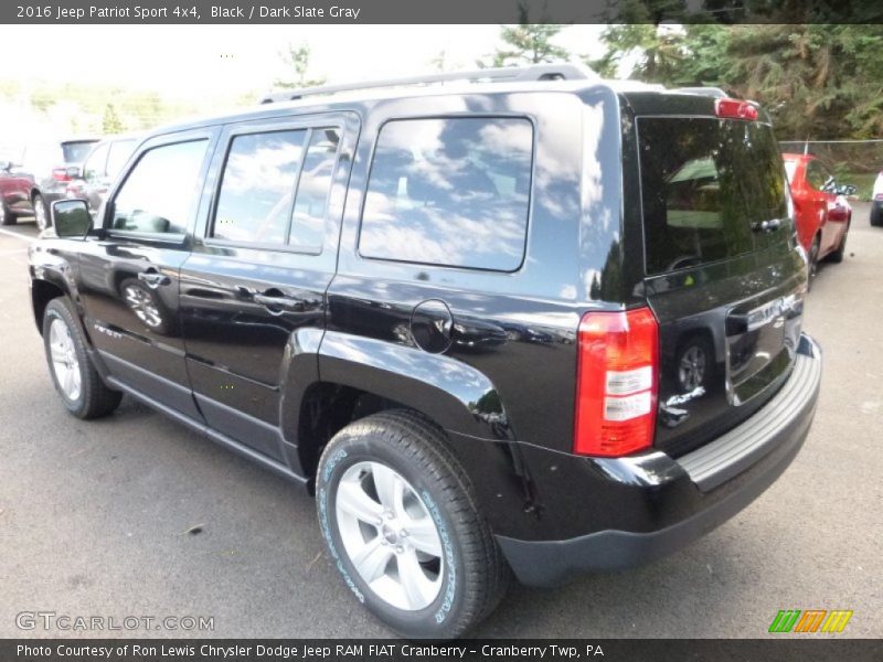 Black / Dark Slate Gray 2016 Jeep Patriot Sport 4x4