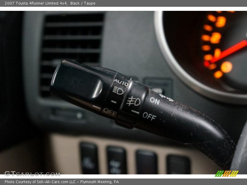 Black / Taupe 2007 Toyota 4Runner Limited 4x4