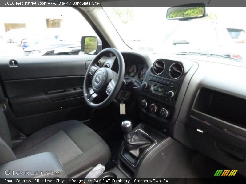 Black / Dark Slate Gray 2016 Jeep Patriot Sport 4x4