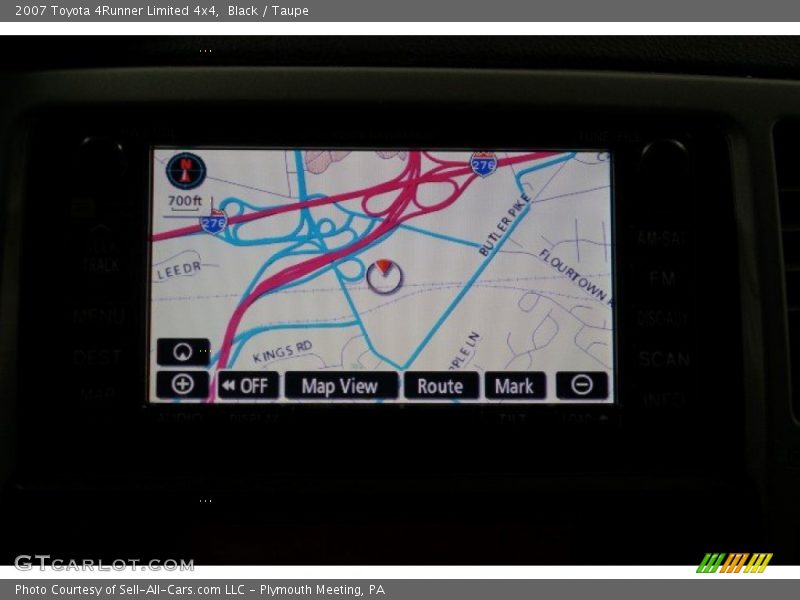 Black / Taupe 2007 Toyota 4Runner Limited 4x4