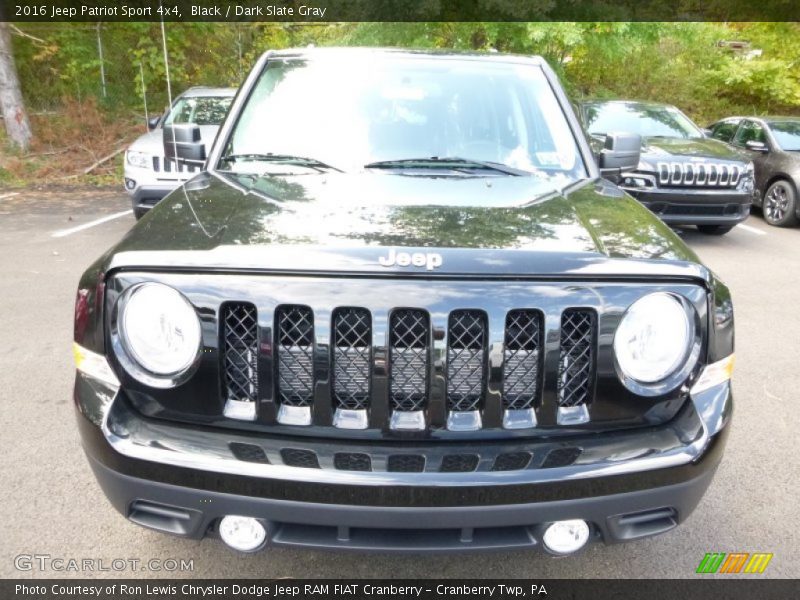 Black / Dark Slate Gray 2016 Jeep Patriot Sport 4x4