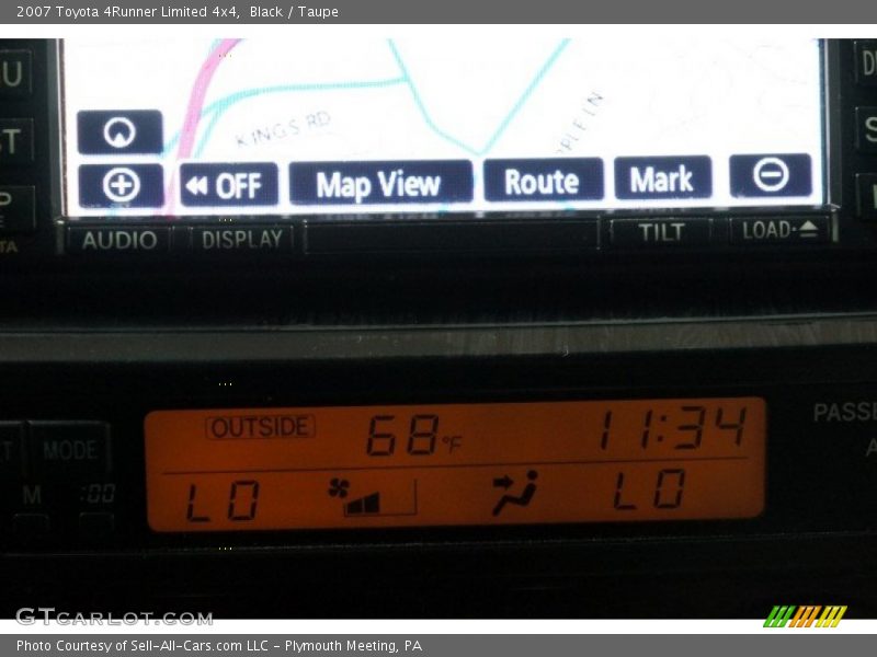 Black / Taupe 2007 Toyota 4Runner Limited 4x4