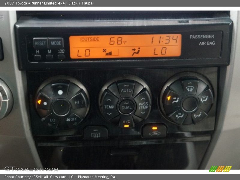 Black / Taupe 2007 Toyota 4Runner Limited 4x4