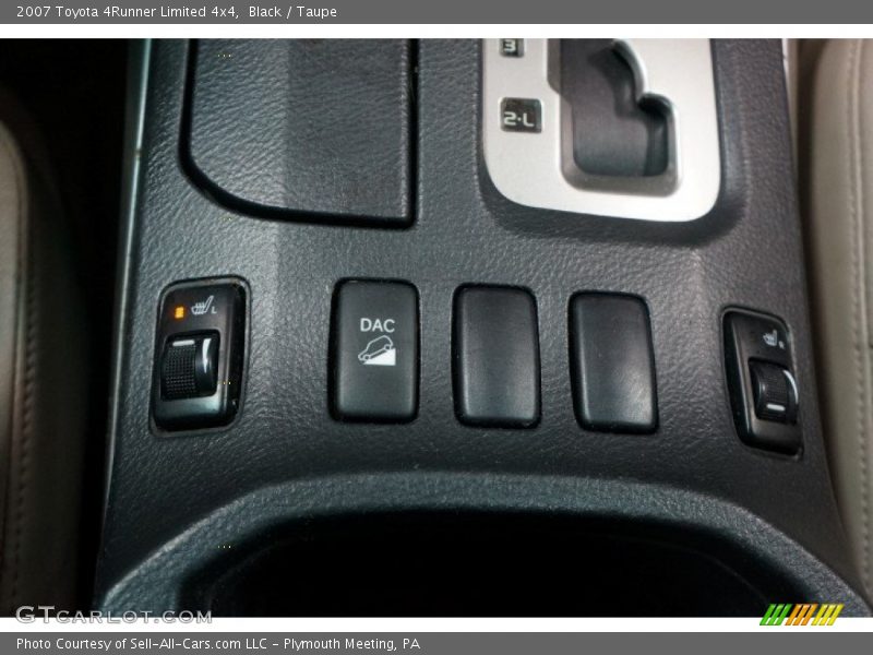 Black / Taupe 2007 Toyota 4Runner Limited 4x4