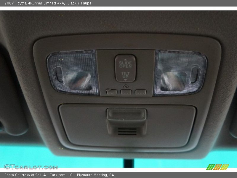 Black / Taupe 2007 Toyota 4Runner Limited 4x4