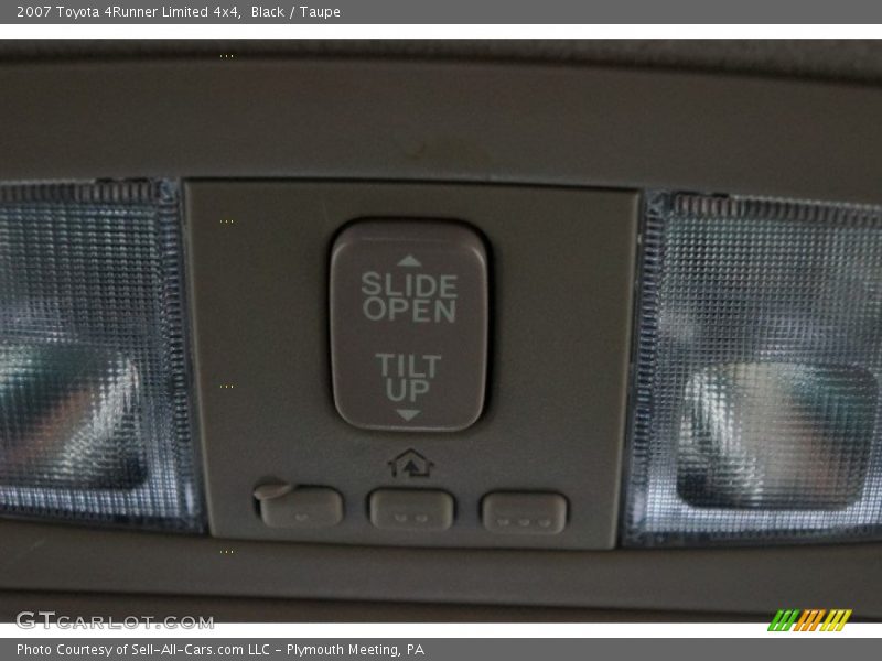 Black / Taupe 2007 Toyota 4Runner Limited 4x4