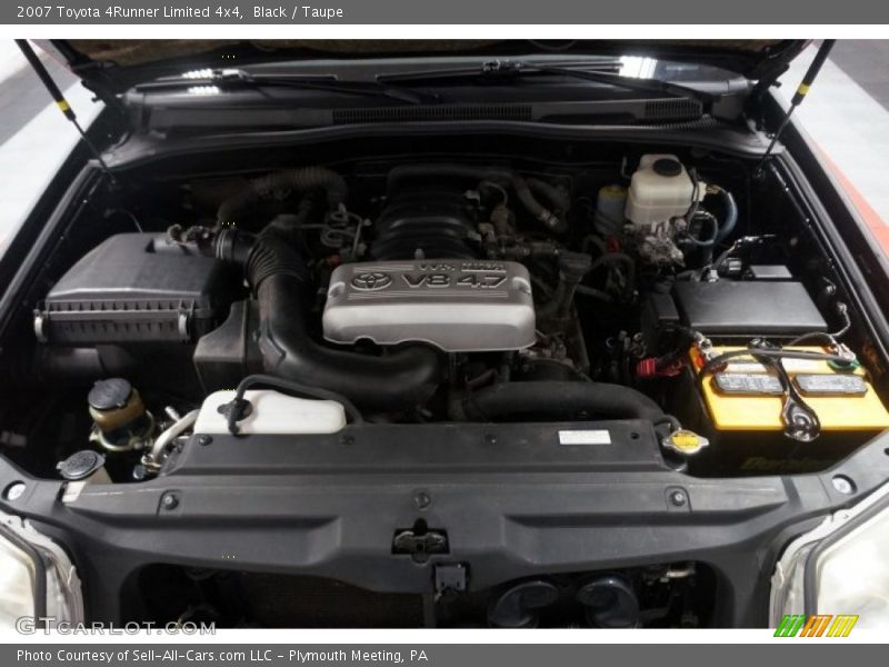 Black / Taupe 2007 Toyota 4Runner Limited 4x4