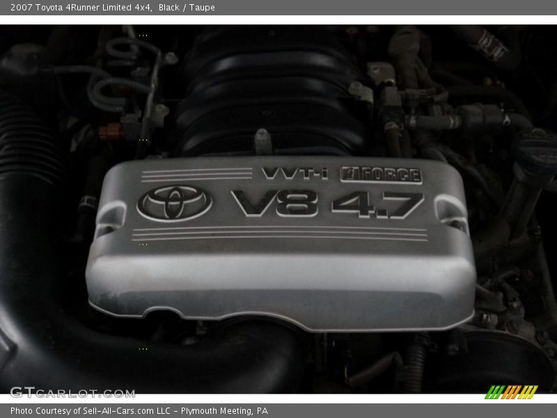 Black / Taupe 2007 Toyota 4Runner Limited 4x4