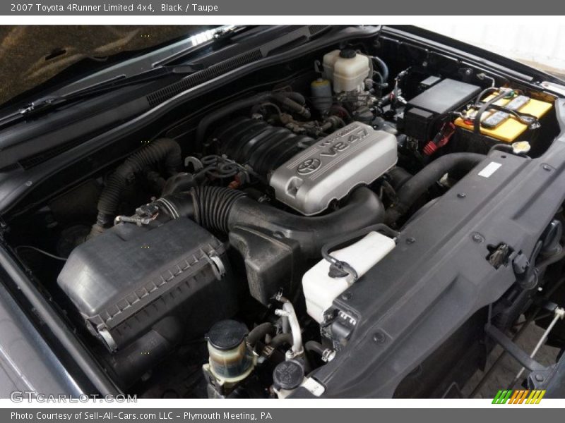 Black / Taupe 2007 Toyota 4Runner Limited 4x4