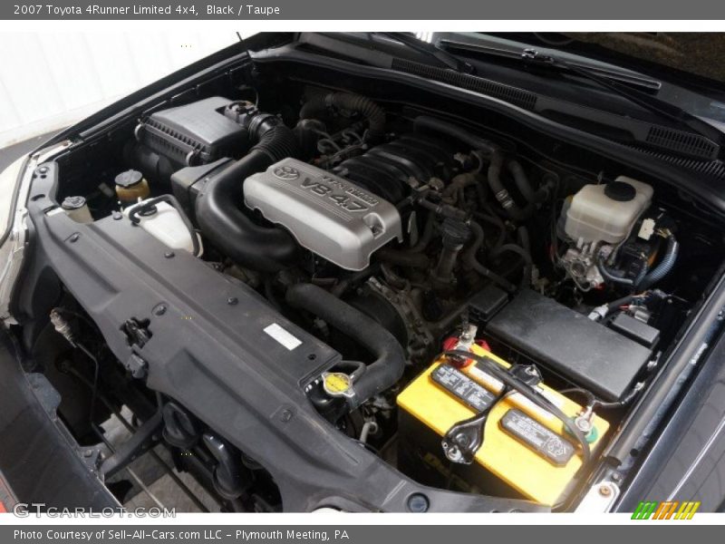 Black / Taupe 2007 Toyota 4Runner Limited 4x4