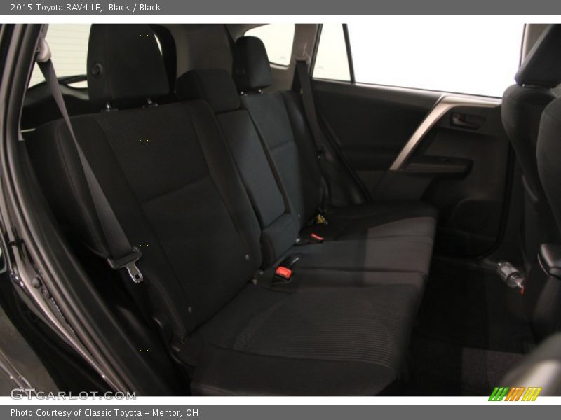 Black / Black 2015 Toyota RAV4 LE