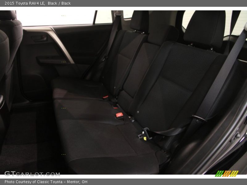 Black / Black 2015 Toyota RAV4 LE