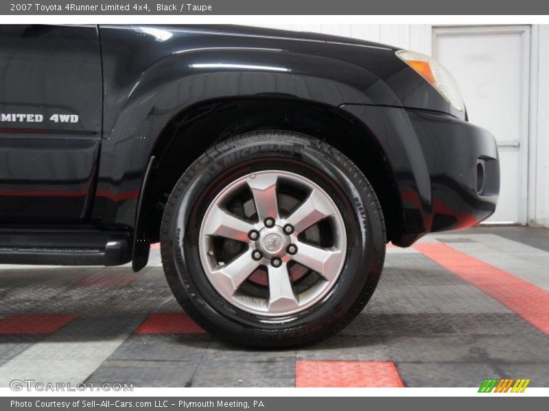 Black / Taupe 2007 Toyota 4Runner Limited 4x4