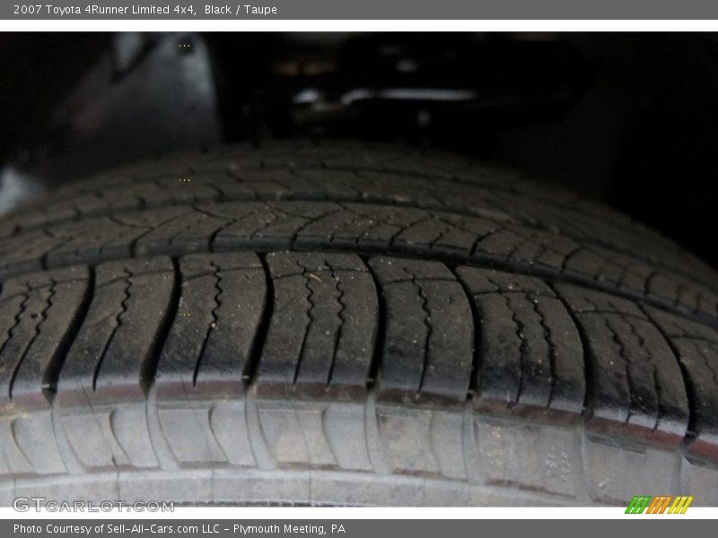 Black / Taupe 2007 Toyota 4Runner Limited 4x4