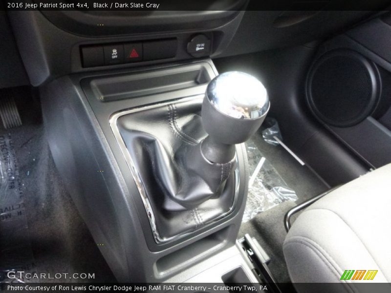 Black / Dark Slate Gray 2016 Jeep Patriot Sport 4x4
