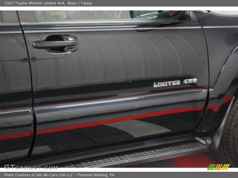 Black / Taupe 2007 Toyota 4Runner Limited 4x4