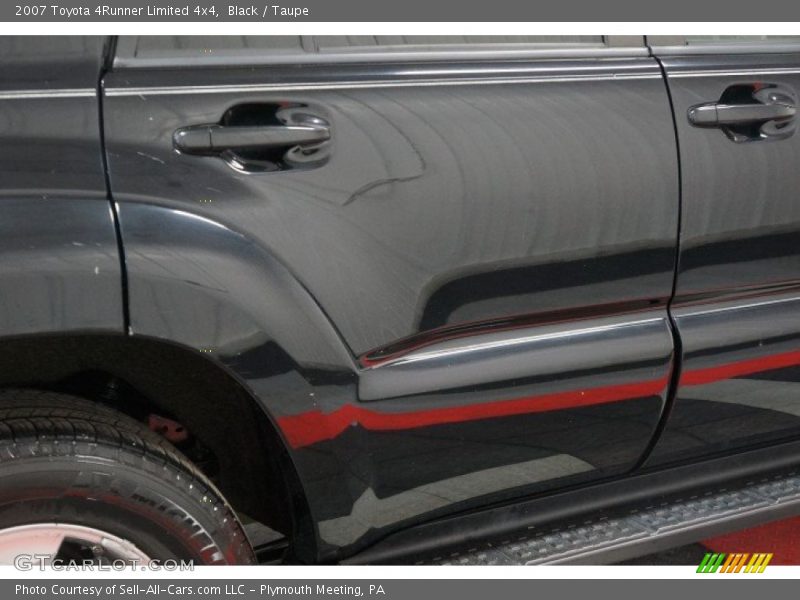 Black / Taupe 2007 Toyota 4Runner Limited 4x4