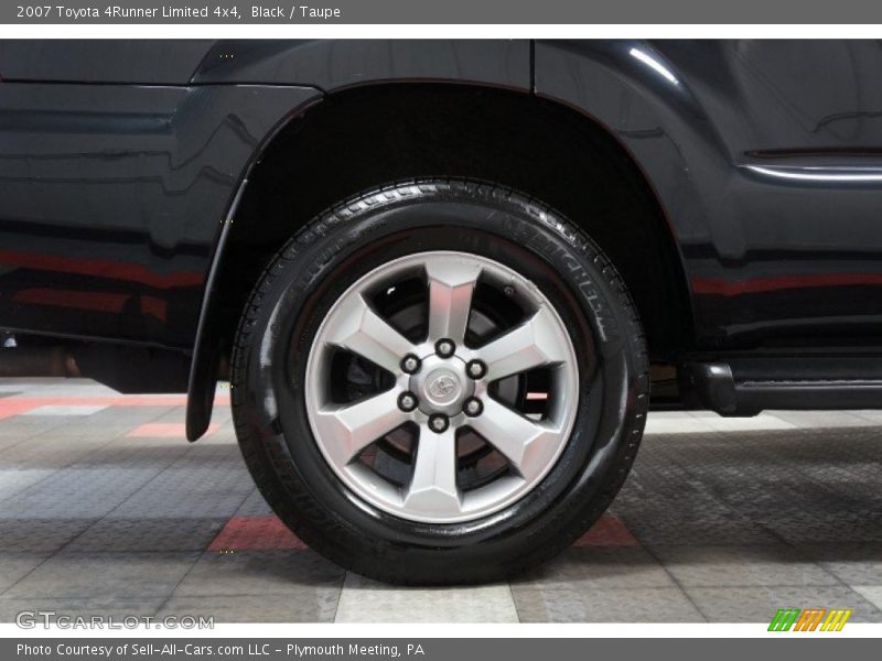 Black / Taupe 2007 Toyota 4Runner Limited 4x4