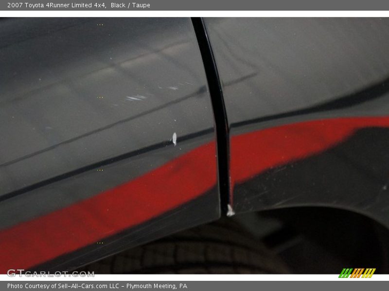 Black / Taupe 2007 Toyota 4Runner Limited 4x4