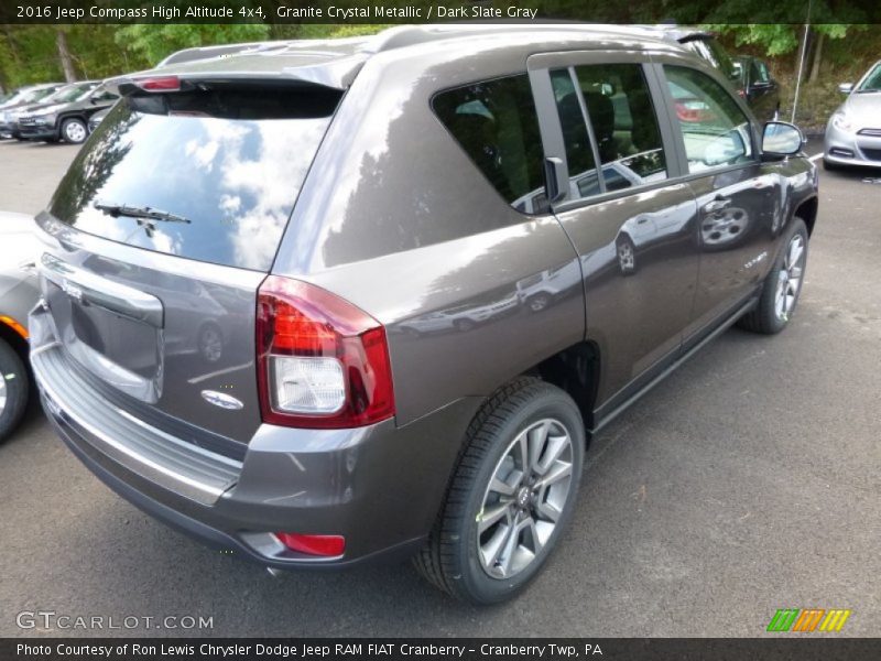 Granite Crystal Metallic / Dark Slate Gray 2016 Jeep Compass High Altitude 4x4