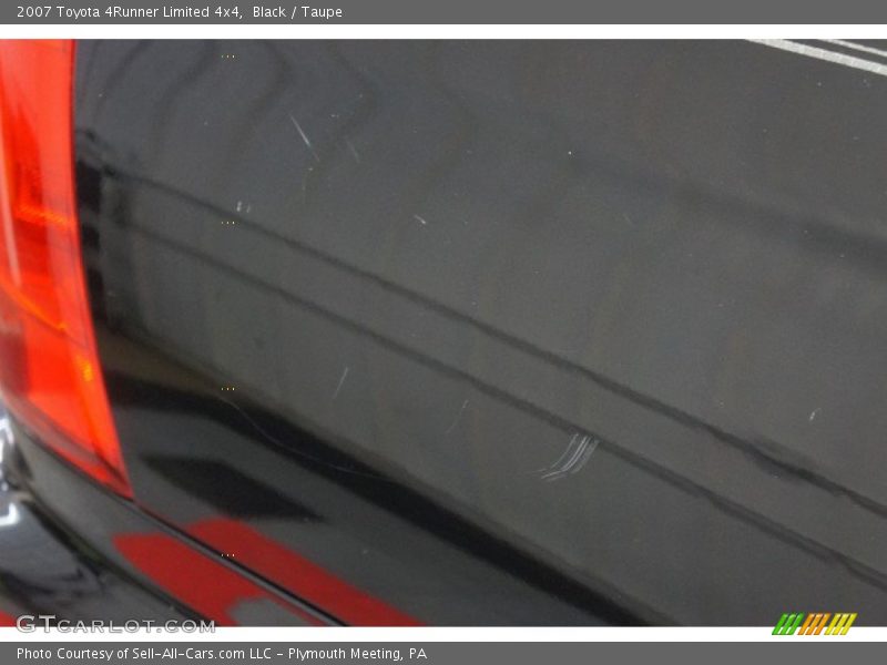 Black / Taupe 2007 Toyota 4Runner Limited 4x4