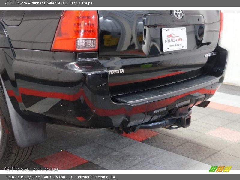 Black / Taupe 2007 Toyota 4Runner Limited 4x4