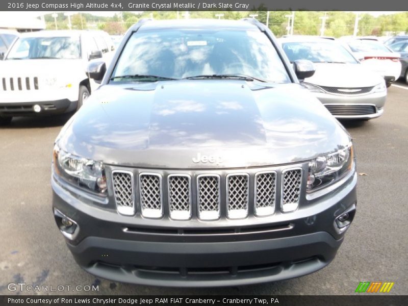 Granite Crystal Metallic / Dark Slate Gray 2016 Jeep Compass High Altitude 4x4