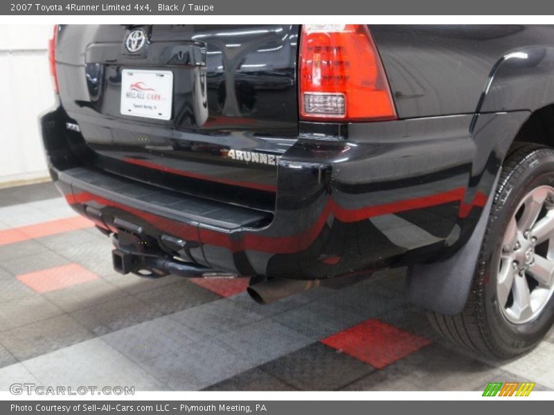 Black / Taupe 2007 Toyota 4Runner Limited 4x4